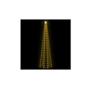 Christmas Cone Tree 136 Warm White Leds Decoration 70 X 240 Cm
