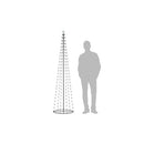 Christmas Cone Tree 136 Warm White Leds Decoration 70 X 240 Cm