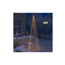 Christmas Cone Tree 330 Warm White Leds Decoration 100 X 300 Cm