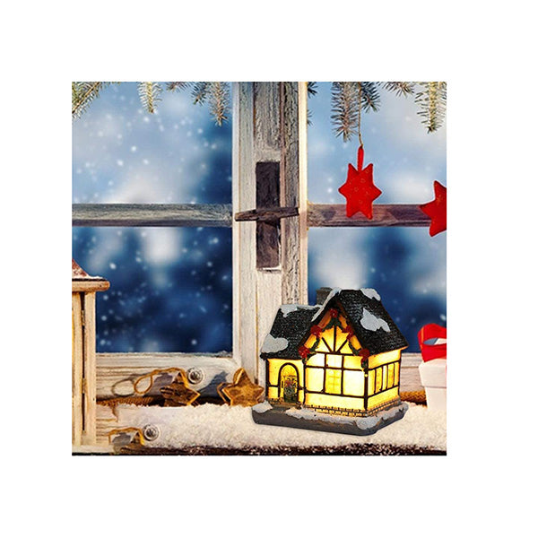 Christmas Decoration Resin Little House