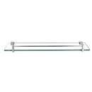 500Mm Glass Shelf Bathroom Shower Stainless Steel Wall Storage