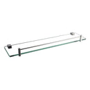 Chrome Glass Shelf Holder Bath Shower Storage Rack Stainless 500Mm