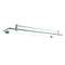 500Mm Glass Shelf Bathroom Shower Stainless Steel Wall Storage