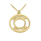 Circle Two Name Necklace