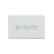 Classic 3 Gang Switch 250V 16Ax Horizontal Pack