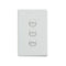 Classic 3 Gang Switch 250V 16Ax Vertical Pack