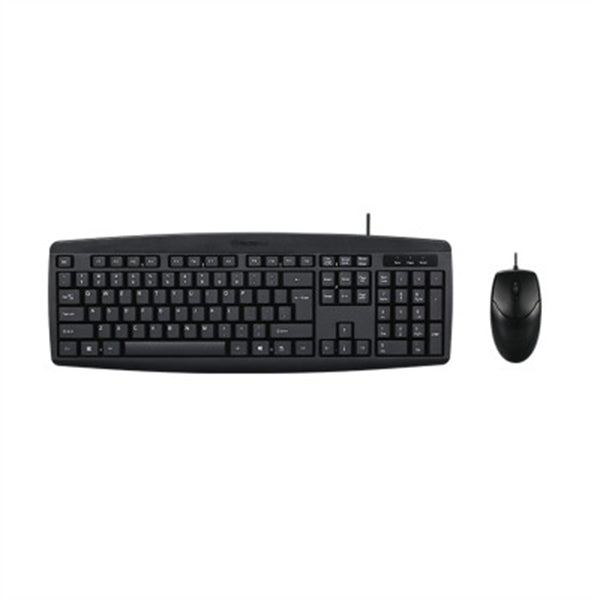 Classic Desktop Pc Laptop Wired Combination Mouse Keyboard Black Sets