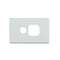Classic Single Power Point Cover Plate Horizontal