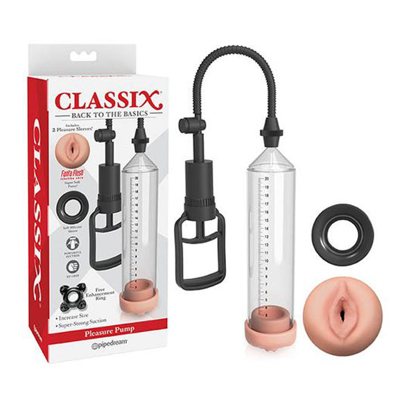 Classix Pleasure Penis Pump Clear