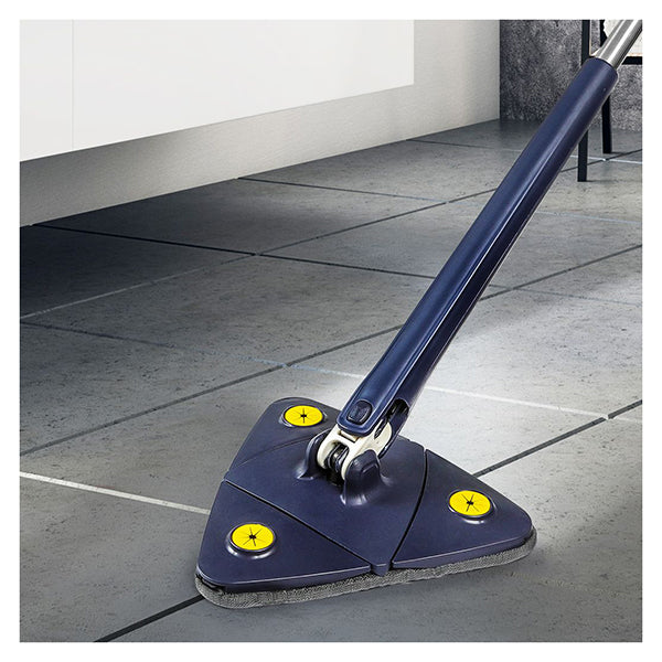 Cleaning Mop 360 Rotatable Spin Head 5 Pad Adjustable Multifunctional