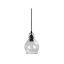 Clear Glass Single Pendant
