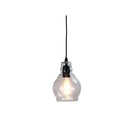 Clear Glass Single Pendant