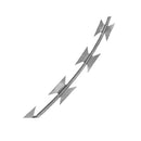 Clipped Concertina Nato Razor Wire Galvanized Steel 60 M