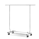 Clothes Coat Rack Stand Adjustable Portable Garment Hanging Rail Airer