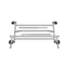 Clothes Coat Rack Stand Adjustable Portable Garment Hanging Rail Airer