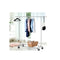 Clothes Coat Rack Stand Adjustable Portable Garment Hanging Rail Airer