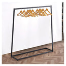 Commercial Clothing Garment Rack Retail Shop Black