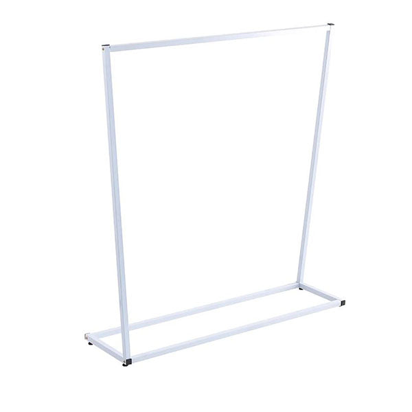 Commercial Clothing Garment Rack Retail Shop White