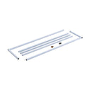 Commercial Clothing Garment Rack Retail Shop White