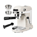 Coffee Maker Machine Espresso Cafe Barista Milk Frother Milky White