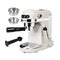Coffee Maker Machine Espresso Cafe Barista Milk Frother Milky White