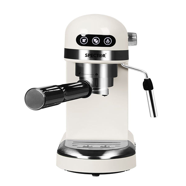 Coffee Maker Machine Espresso Cafe Barista Milk Frother Milky White