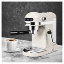 Coffee Maker Machine Espresso Cafe Barista Milk Frother Milky White