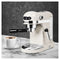 Coffee Maker Machine Espresso Cafe Barista Milk Frother Milky White