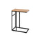 Coffee Side Table Laptop Desk Bedside Wooden Metal Frame