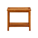Coffee Table 50X35X45 Cm Solid Acacia Wood