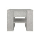 Coffee Table 55X55X45Cm Engineered Wood