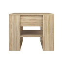 Coffee Table 55X55X45Cm Engineered Wood