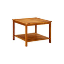 Coffee Table 60X60X45 Cm Solid Acacia Wood