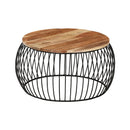 Coffee Table 68 Cm Solid Acacia Wood