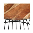 Coffee Table 68 Cm Solid Acacia Wood