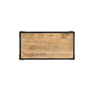 Coffee Table 90 X 45 X 35 Cm Solid Rough Mango Wood