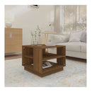 Coffee Table Brown Oak 55 X 55 X 43 Cm Chipboard