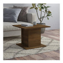Coffee Table Brown Oak Chipboard