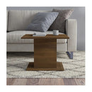 Coffee Table Brown Oak Chipboard