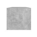 Coffee Table Concrete Grey 102 X 50 X 45 Cm Engineered Wood