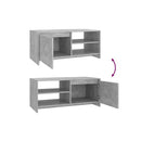 Coffee Table Concrete Grey 102 X 50 X 45 Cm Engineered Wood