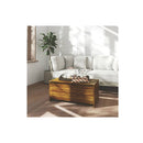 Coffee Table Engineered Wood Brown Oak