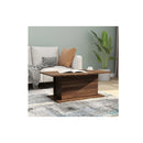 Coffee Table Engineered Wood Brown Oak Style