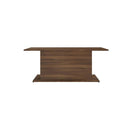 Coffee Table Engineered Wood Brown Oak Style