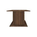 Coffee Table Engineered Wood Brown Oak Style