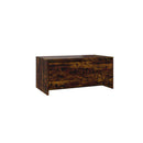 Coffee Table Engineered Wood Smoked Oak