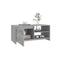 Coffee Table Grey Sonoma 102 X 50 X 45 Cm Engineered Wood