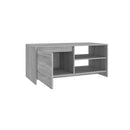 Coffee Table Grey Sonoma 102 X 50 X 45 Cm Engineered Wood
