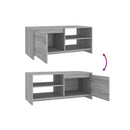 Coffee Table Grey Sonoma 102 X 50 X 45 Cm Engineered Wood