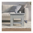 Coffee Table Grey Sonoma 55 X 55 X 42 Cm Chipboard